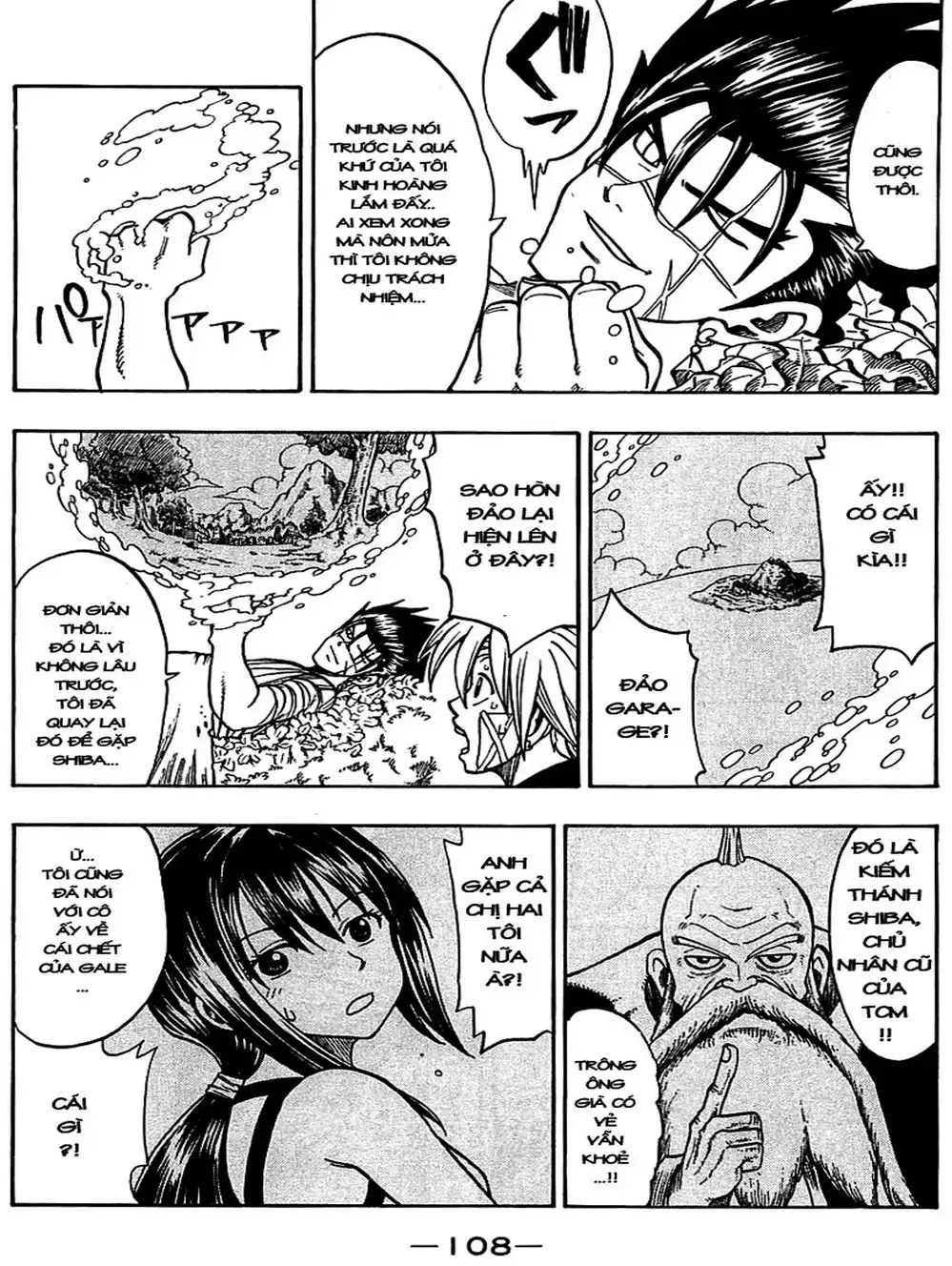 Truyện Tranh Thánh Thạch Rave - Rave Master trang 8