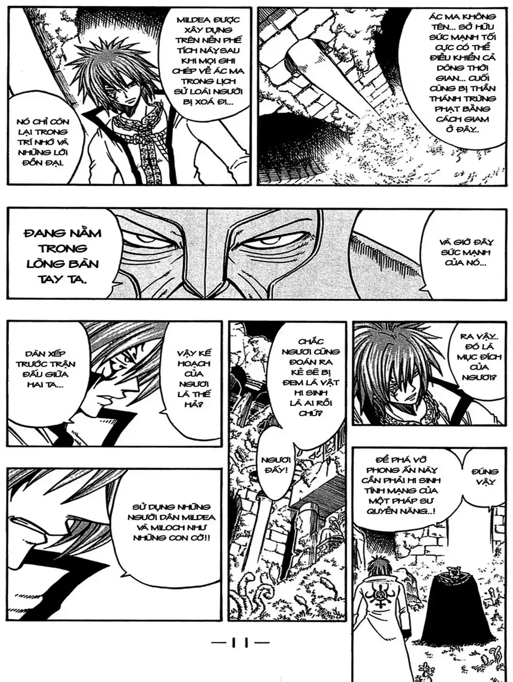 Truyện Tranh Thánh Thạch Rave - Rave Master trang 8