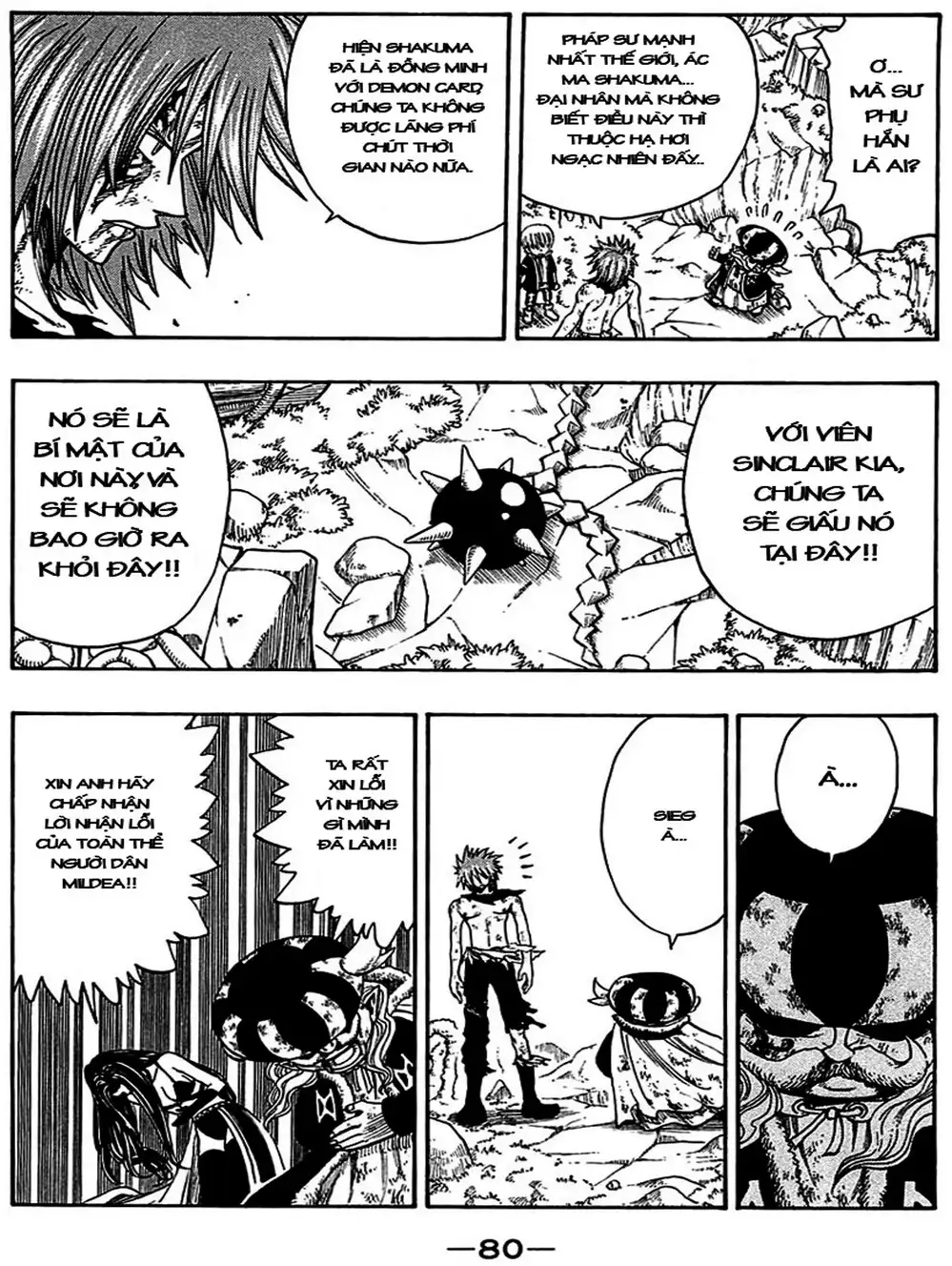 Truyện Tranh Thánh Thạch Rave - Rave Master trang 8