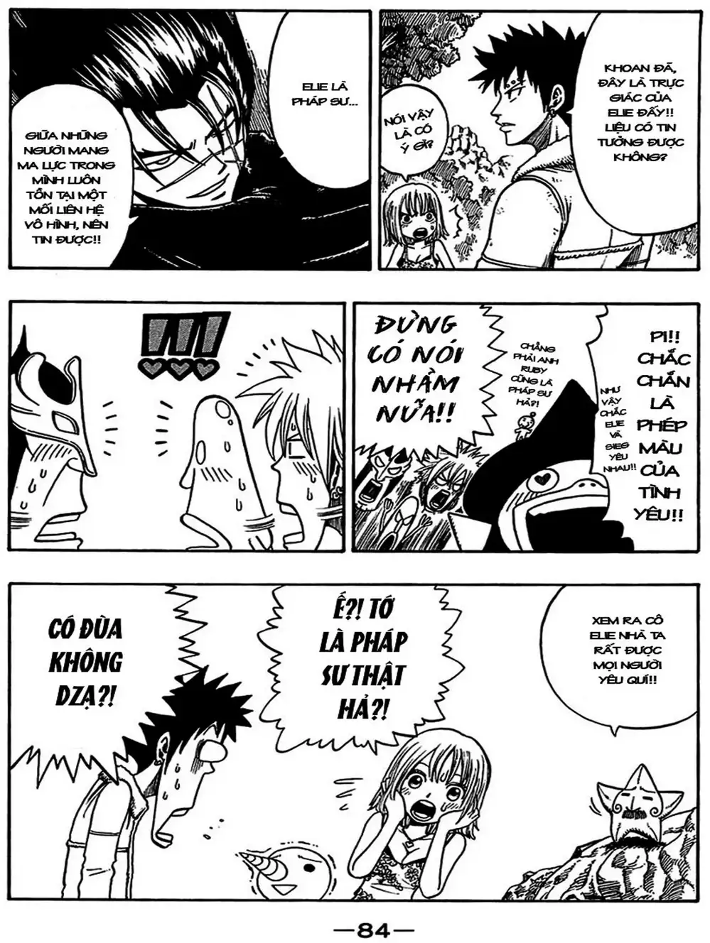 Truyện Tranh Thánh Thạch Rave - Rave Master trang 8