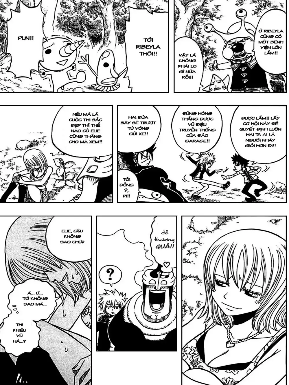 Truyện Tranh Thánh Thạch Rave - Rave Master trang 8