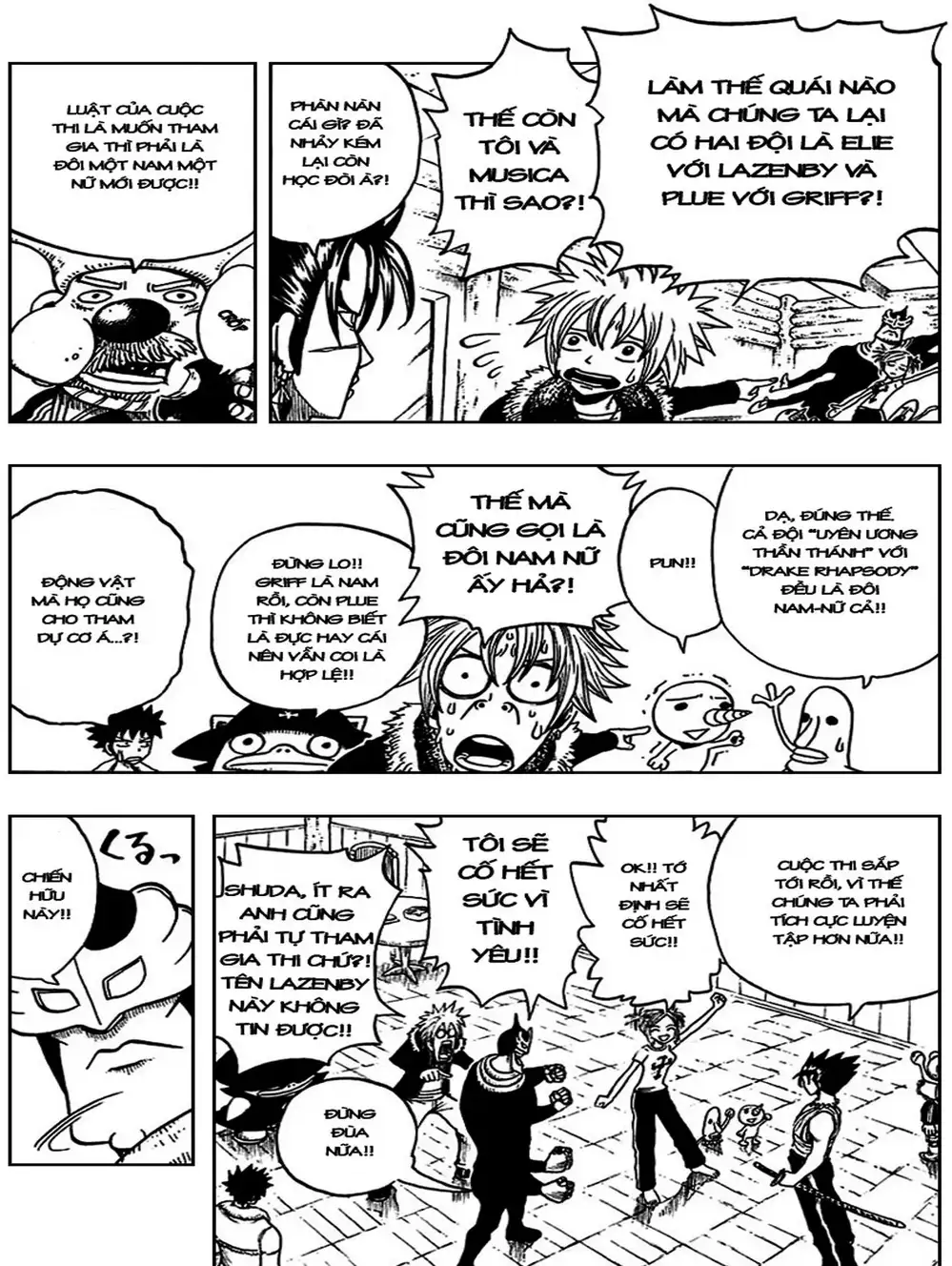 Truyện Tranh Thánh Thạch Rave - Rave Master trang 8