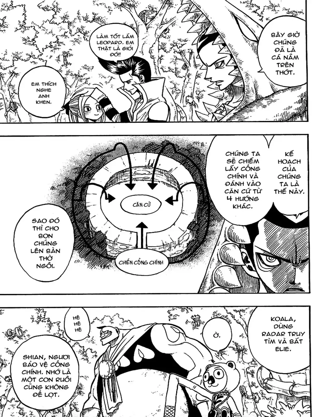 Truyện Tranh Thánh Thạch Rave - Rave Master trang 8