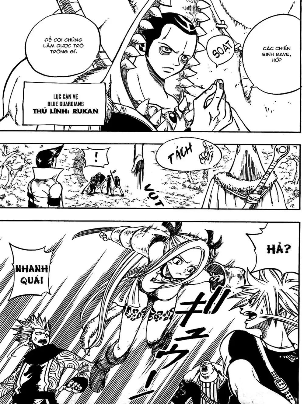 Truyện Tranh Thánh Thạch Rave - Rave Master trang 8