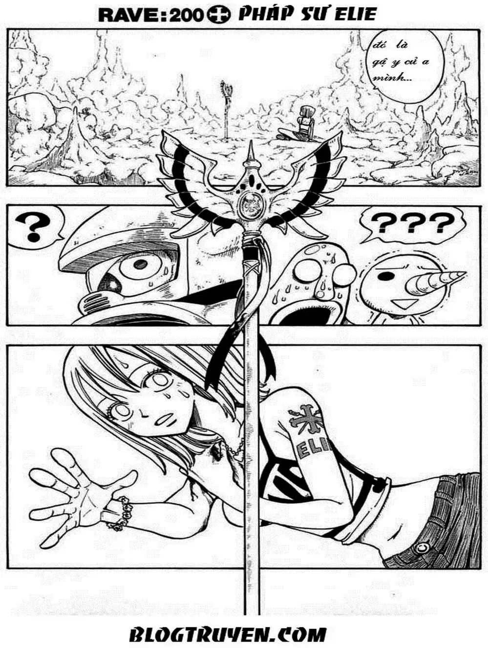 Truyện Tranh Thánh Thạch Rave - Rave Master trang 8