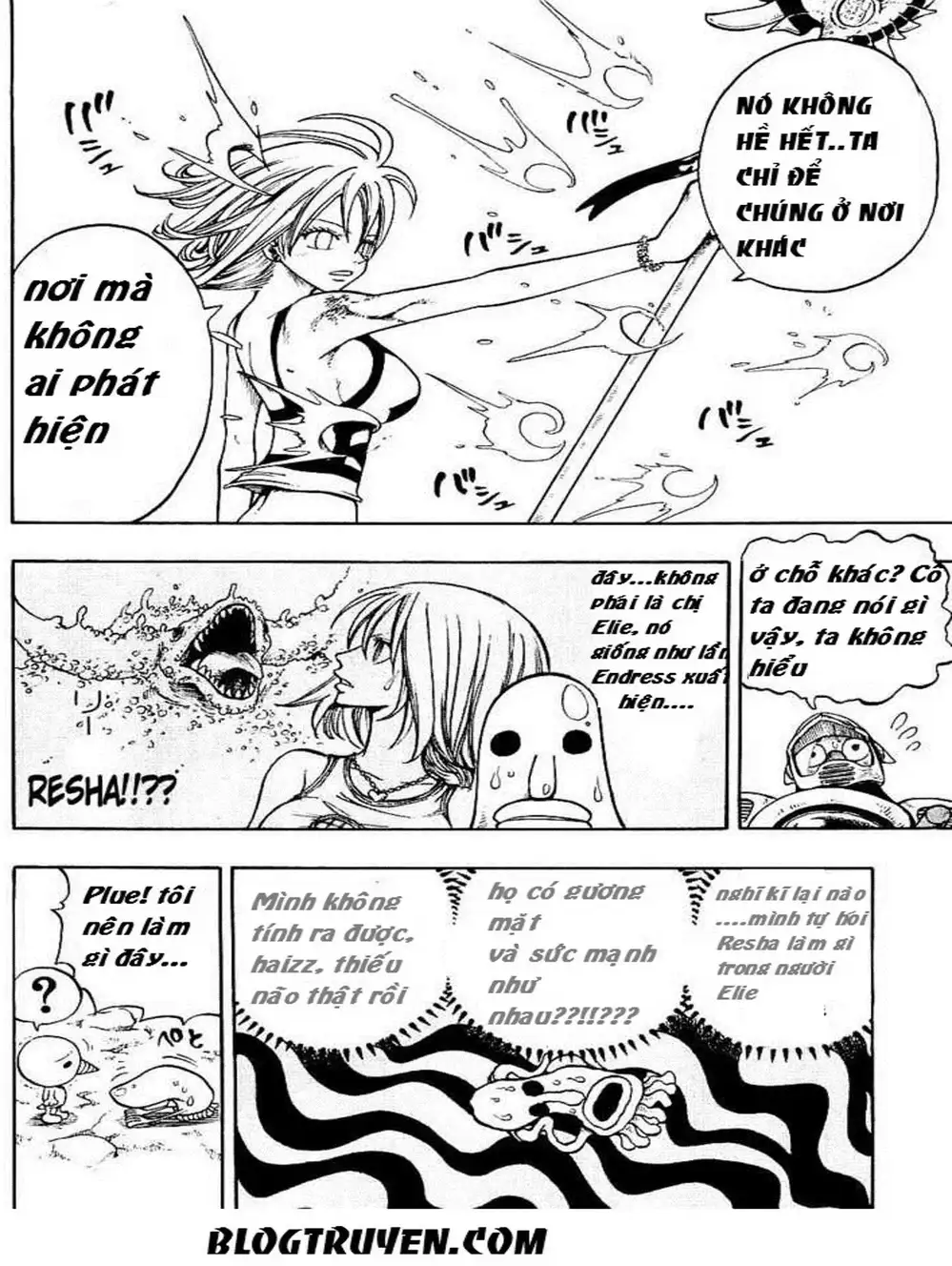 Truyện Tranh Thánh Thạch Rave - Rave Master trang 8