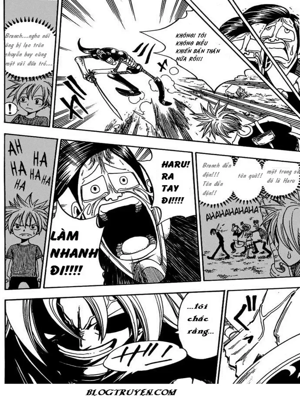 Truyện Tranh Thánh Thạch Rave - Rave Master trang 8