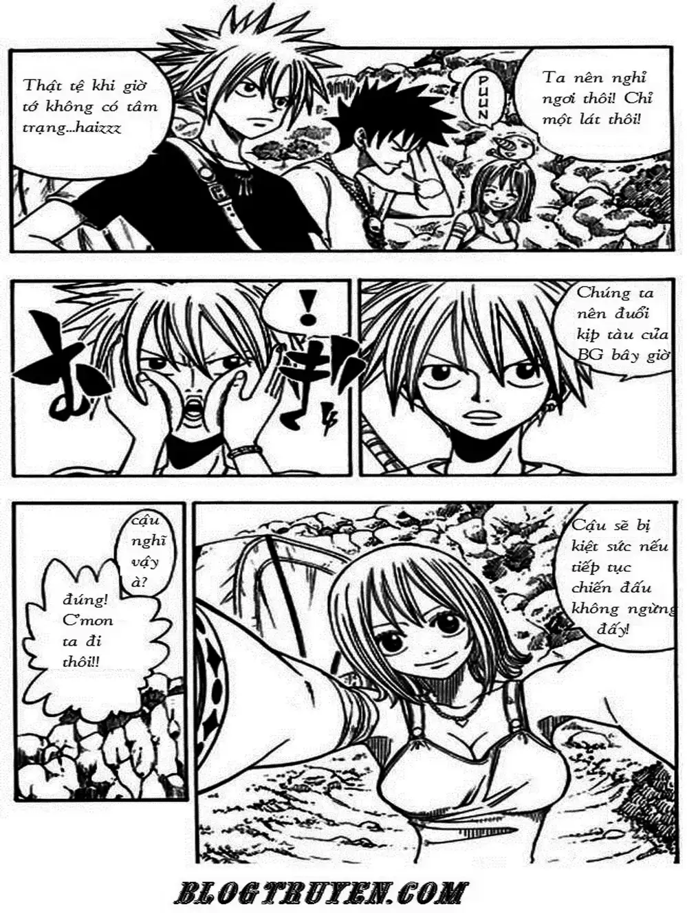 Truyện Tranh Thánh Thạch Rave - Rave Master trang 8