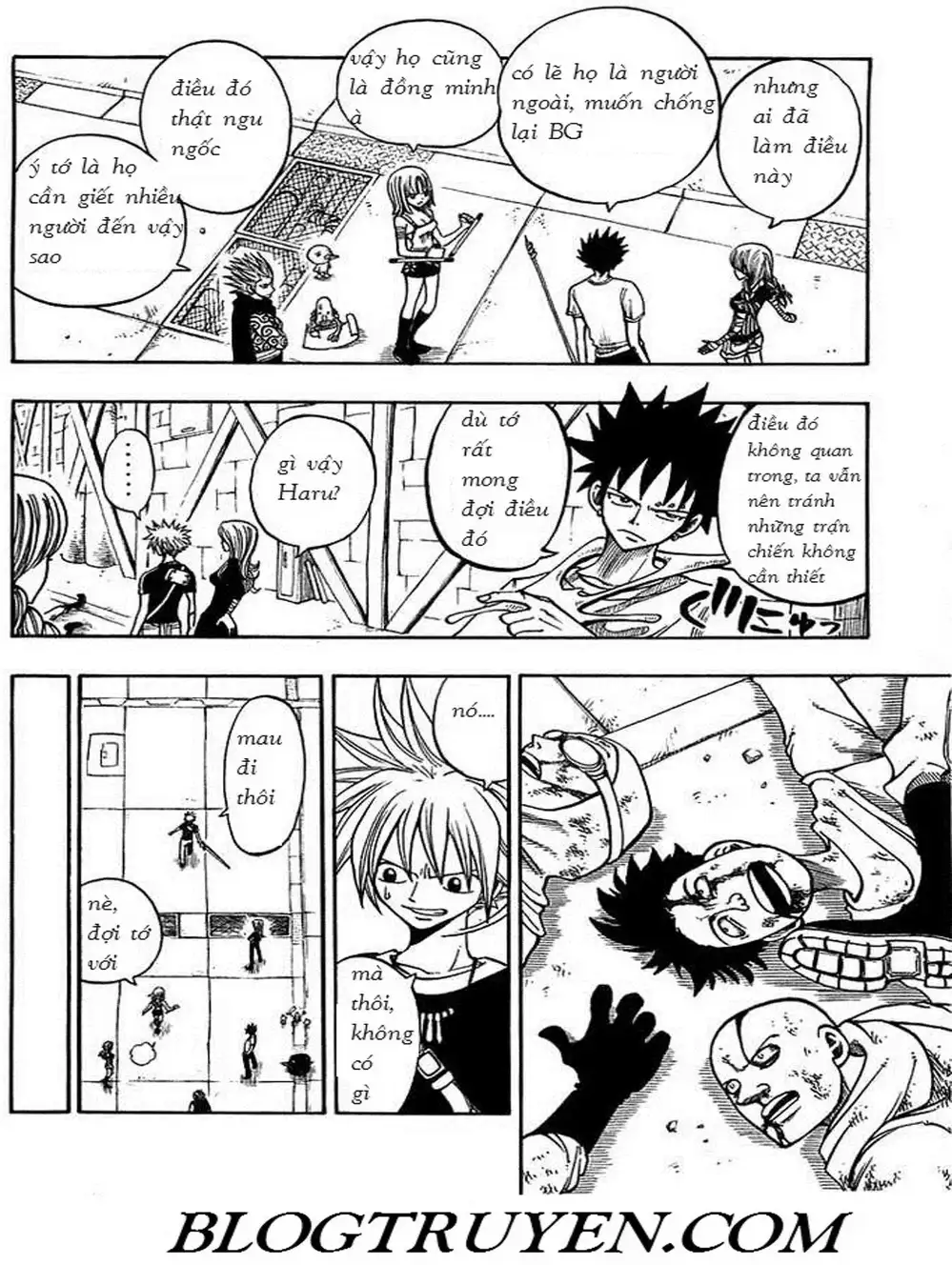 Truyện Tranh Thánh Thạch Rave - Rave Master trang 8