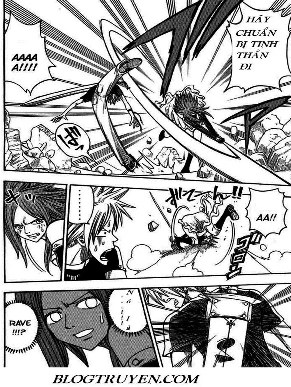 Truyện Tranh Thánh Thạch Rave - Rave Master trang 8