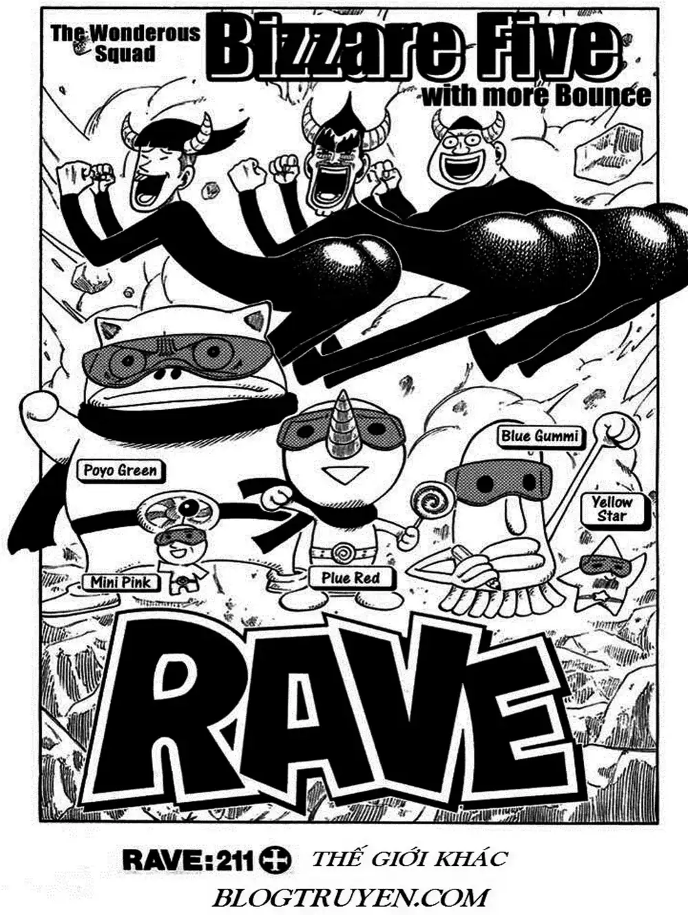 Truyện Tranh Thánh Thạch Rave - Rave Master trang 8