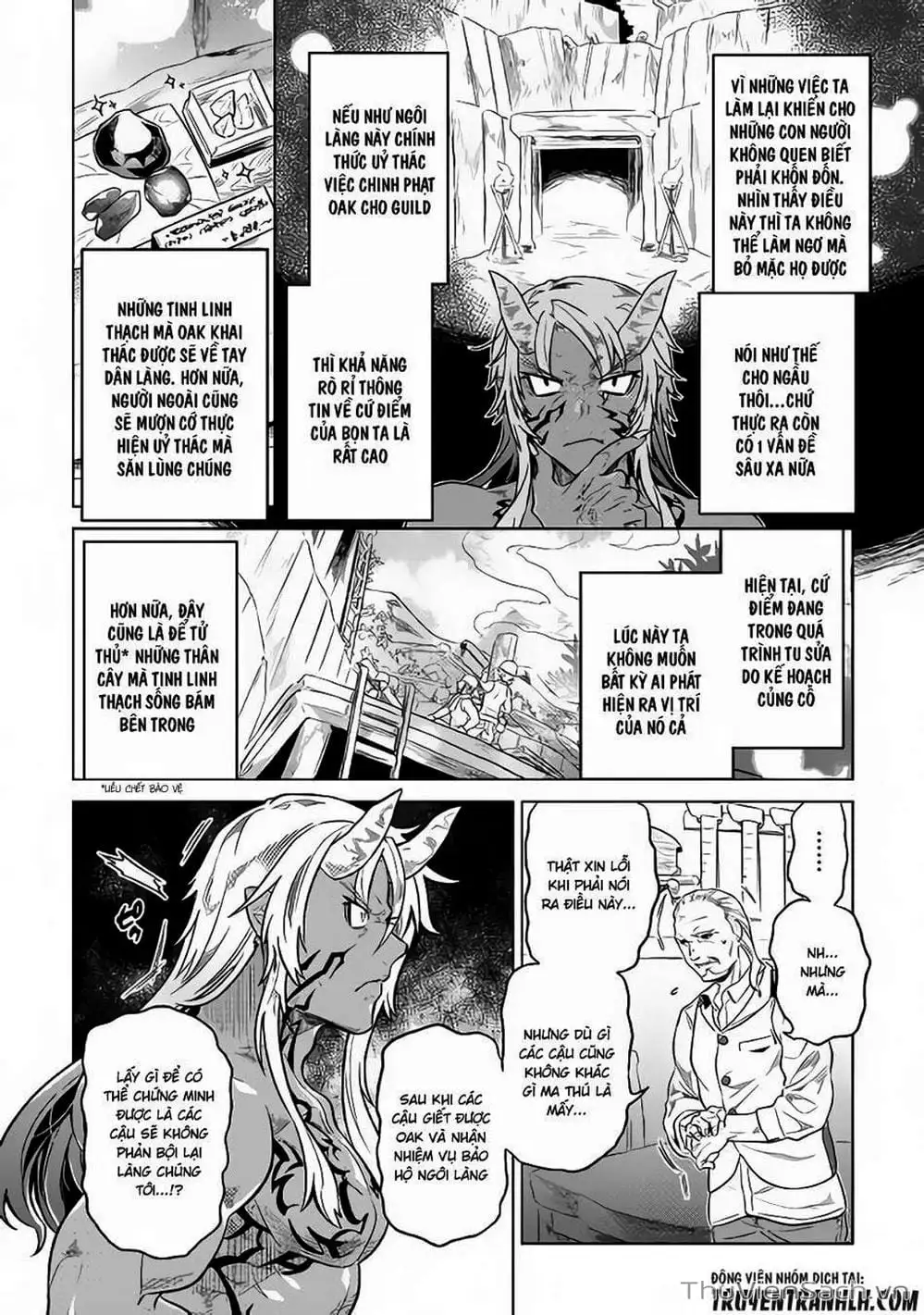 Truyện Tranh Chuyển Sinh Thành Quái Vật - Re: Monster trang 7