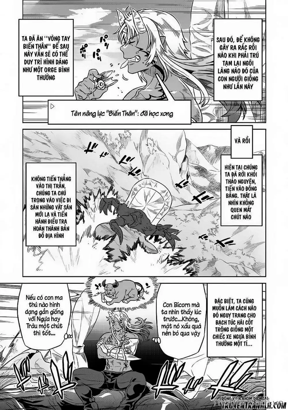 Truyện Tranh Chuyển Sinh Thành Quái Vật - Re: Monster trang 7