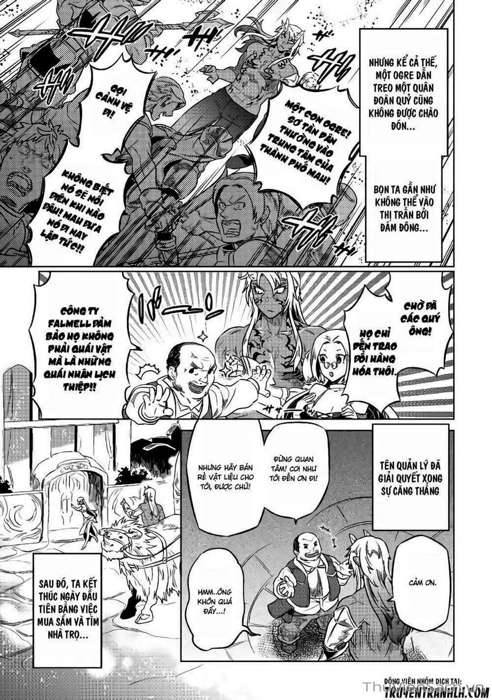 Truyện Tranh Chuyển Sinh Thành Quái Vật - Re: Monster trang 7