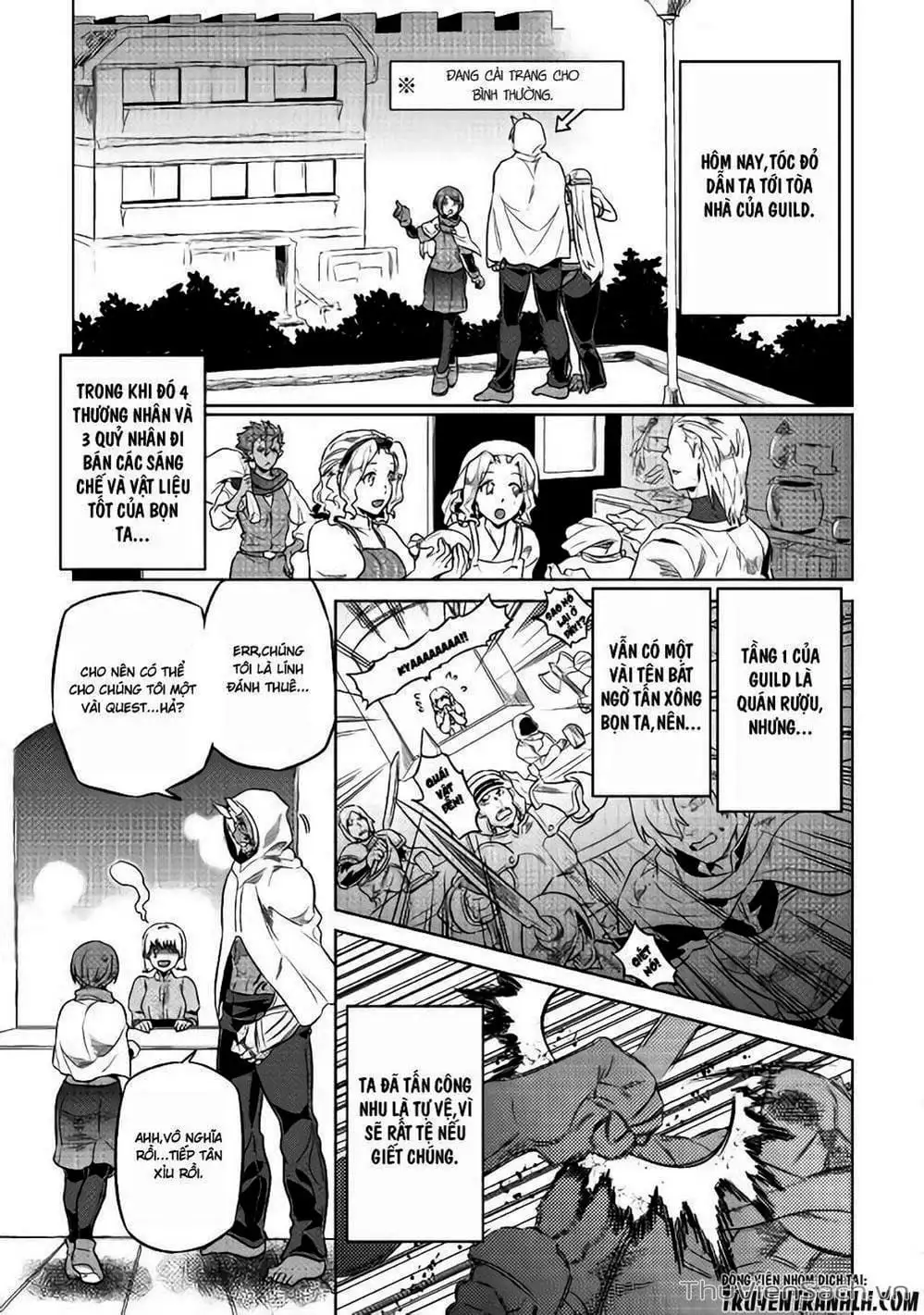 Truyện Tranh Chuyển Sinh Thành Quái Vật - Re: Monster trang 7