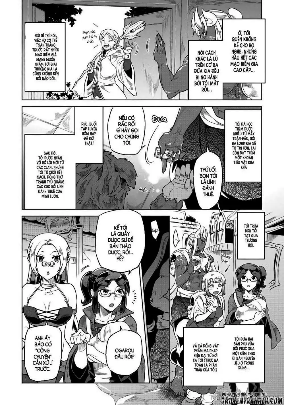 Truyện Tranh Chuyển Sinh Thành Quái Vật - Re: Monster trang 7