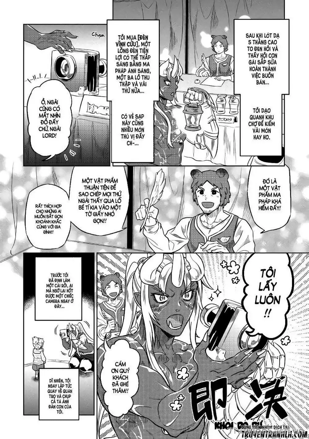 Truyện Tranh Chuyển Sinh Thành Quái Vật - Re: Monster trang 7