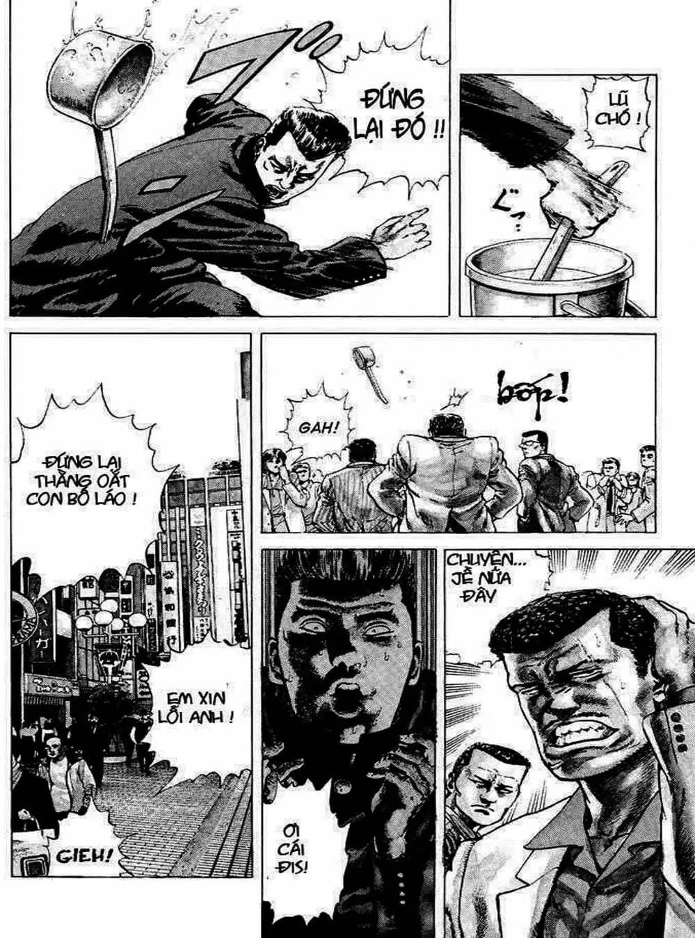 Truyện Tranh Gã Vô Dụng - Rokudenashi Blues trang 7