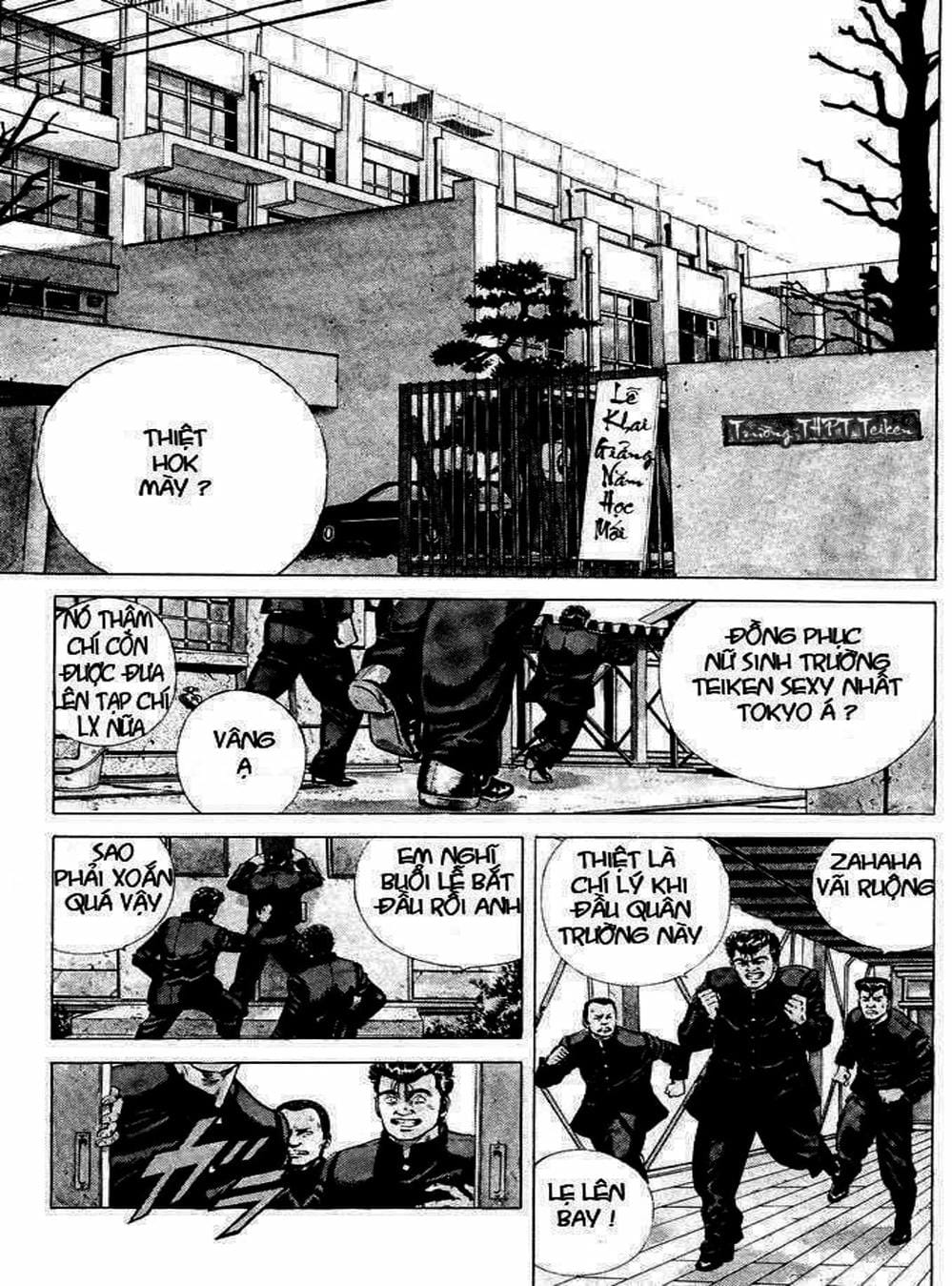Truyện Tranh Gã Vô Dụng - Rokudenashi Blues trang 7