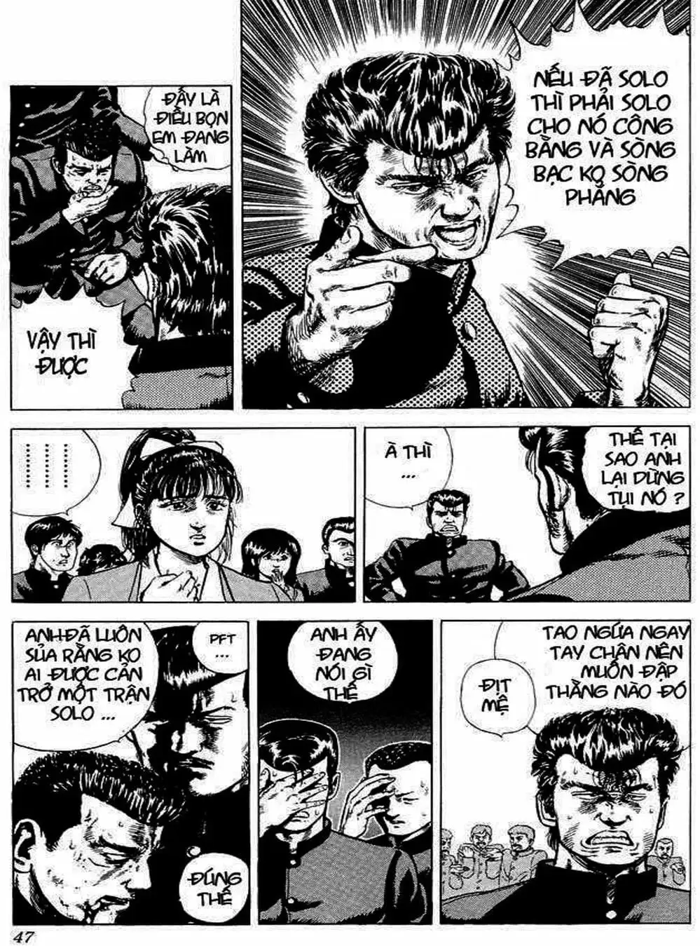 Truyện Tranh Gã Vô Dụng - Rokudenashi Blues trang 7