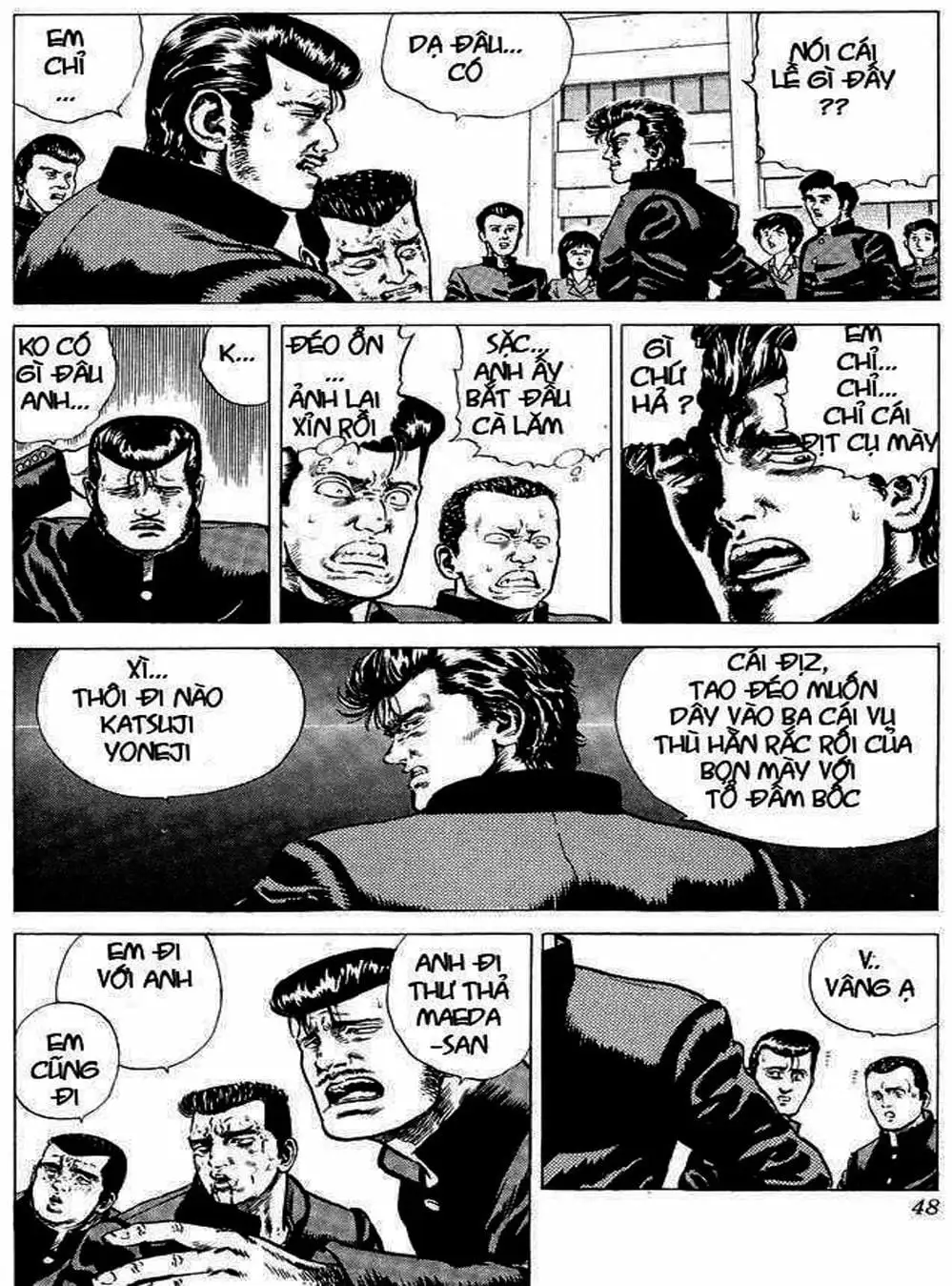 Truyện Tranh Gã Vô Dụng - Rokudenashi Blues trang 7