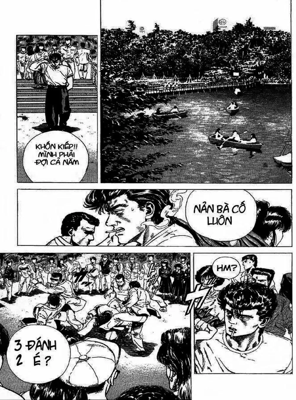 Truyện Tranh Gã Vô Dụng - Rokudenashi Blues trang 7