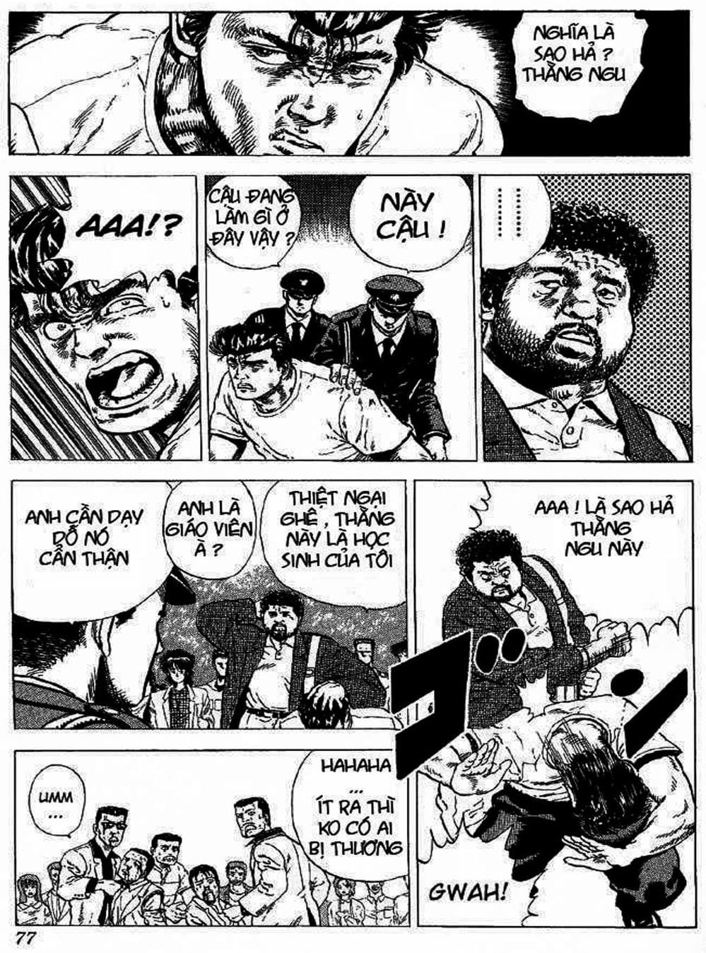 Truyện Tranh Gã Vô Dụng - Rokudenashi Blues trang 7