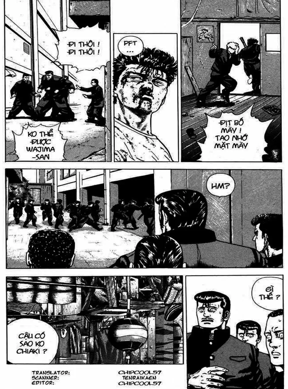 Truyện Tranh Gã Vô Dụng - Rokudenashi Blues trang 7