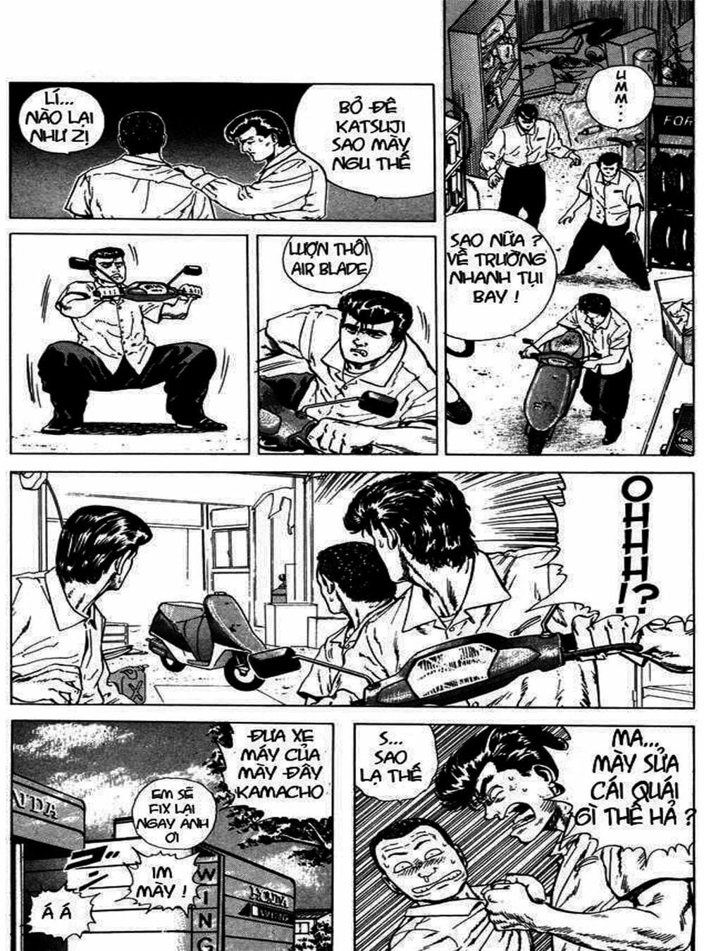 Truyện Tranh Gã Vô Dụng - Rokudenashi Blues trang 7