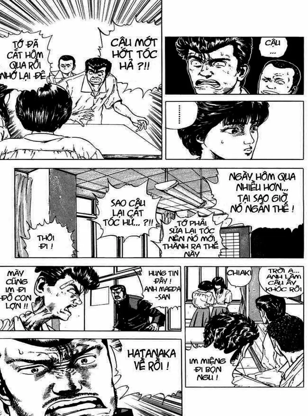 Truyện Tranh Gã Vô Dụng - Rokudenashi Blues trang 7