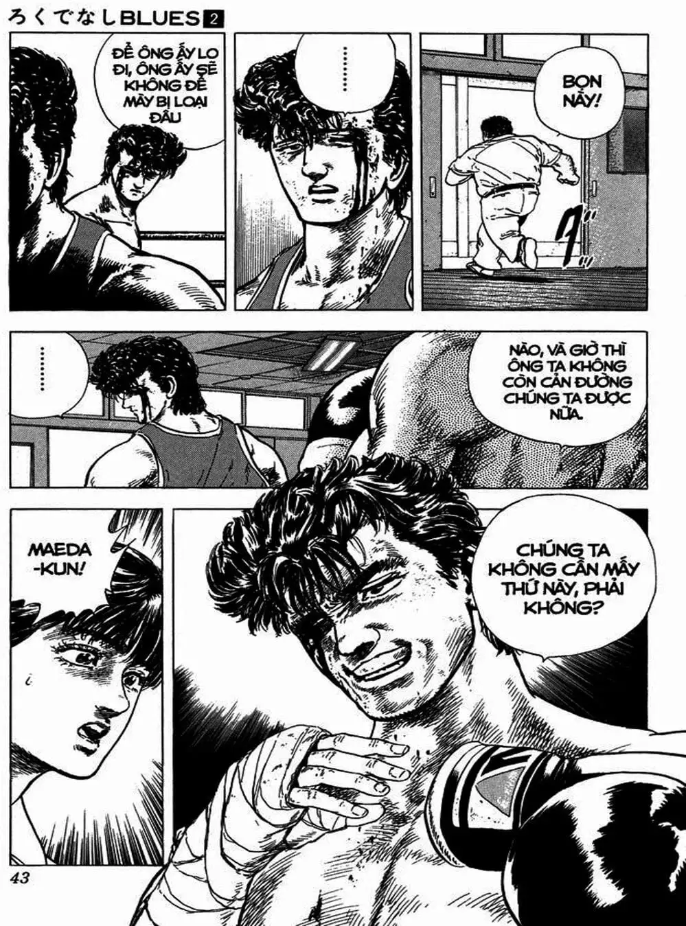 Truyện Tranh Gã Vô Dụng - Rokudenashi Blues trang 7