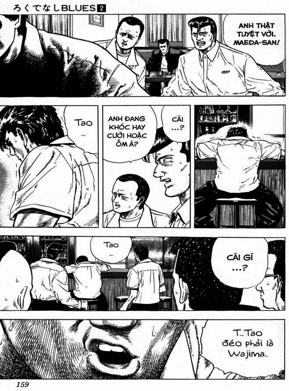 Truyện Tranh Gã Vô Dụng - Rokudenashi Blues trang 7