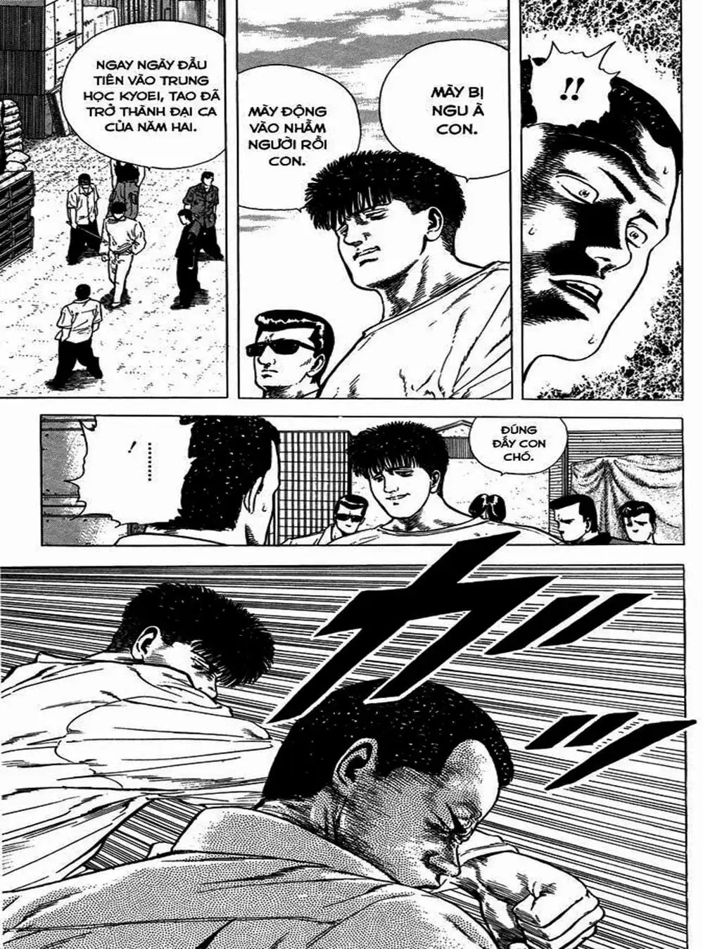 Truyện Tranh Gã Vô Dụng - Rokudenashi Blues trang 7