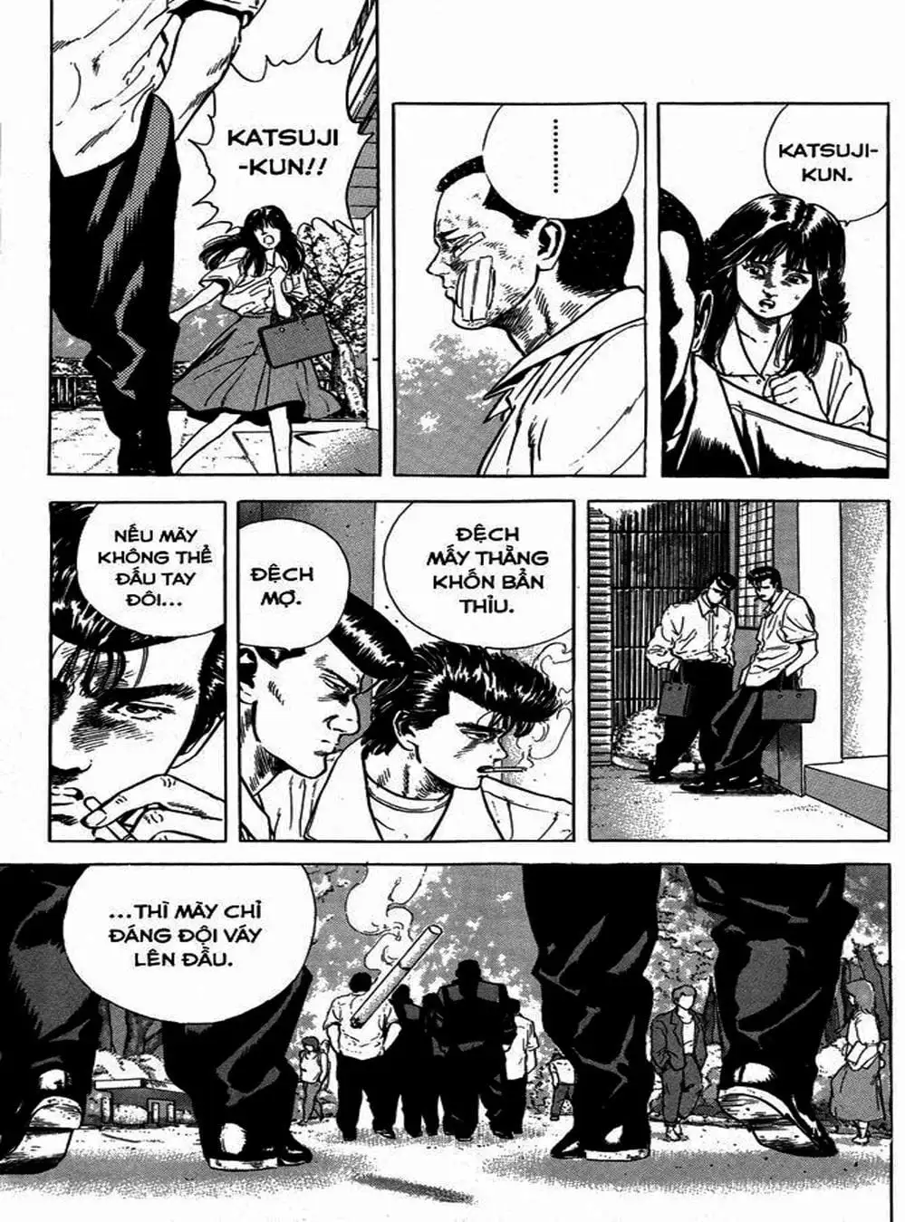 Truyện Tranh Gã Vô Dụng - Rokudenashi Blues trang 7