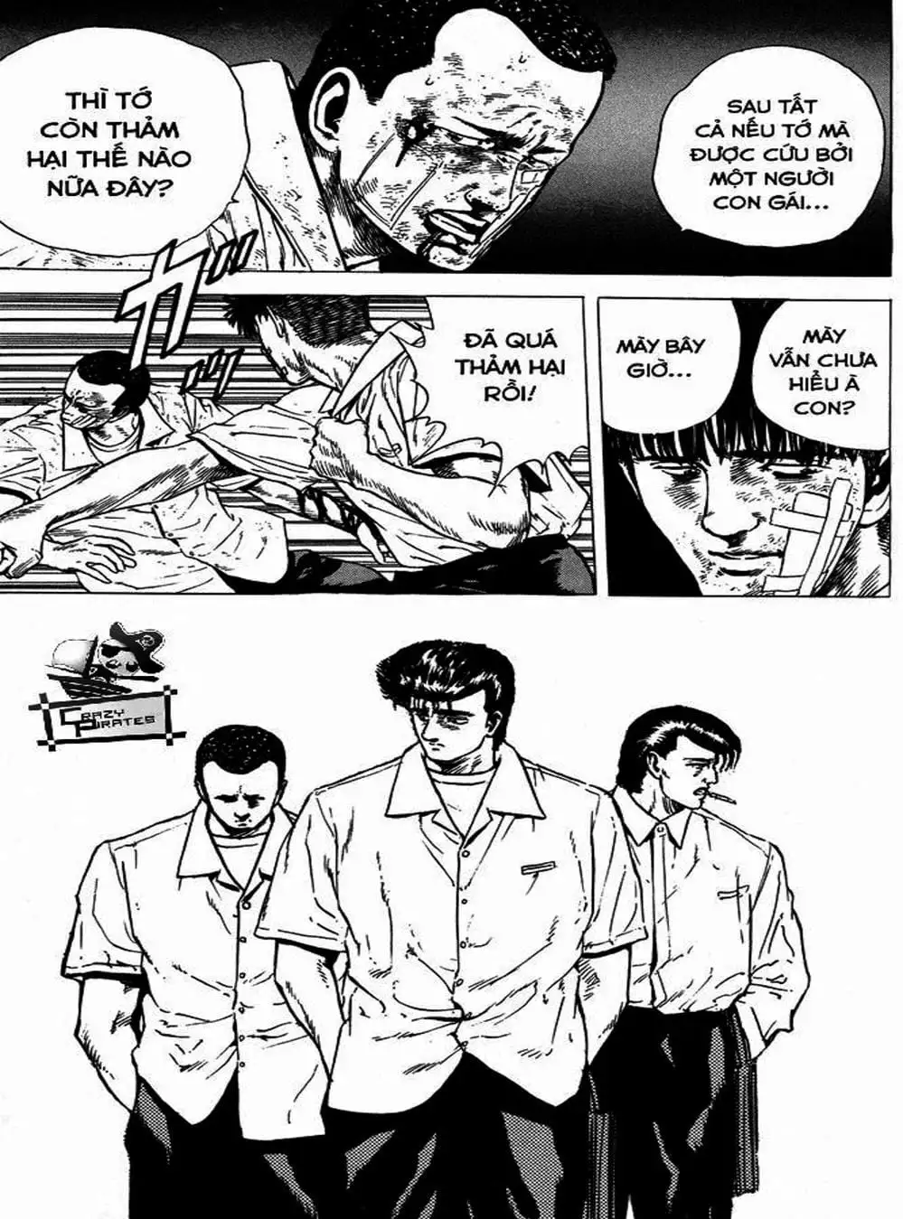 Truyện Tranh Gã Vô Dụng - Rokudenashi Blues trang 7