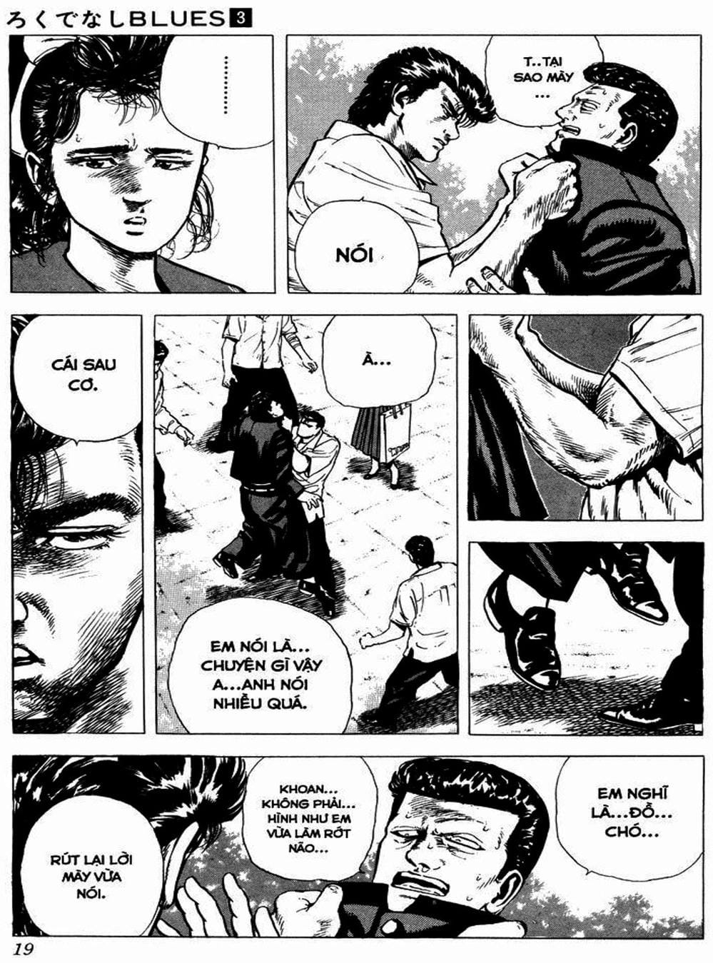 Truyện Tranh Gã Vô Dụng - Rokudenashi Blues trang 7