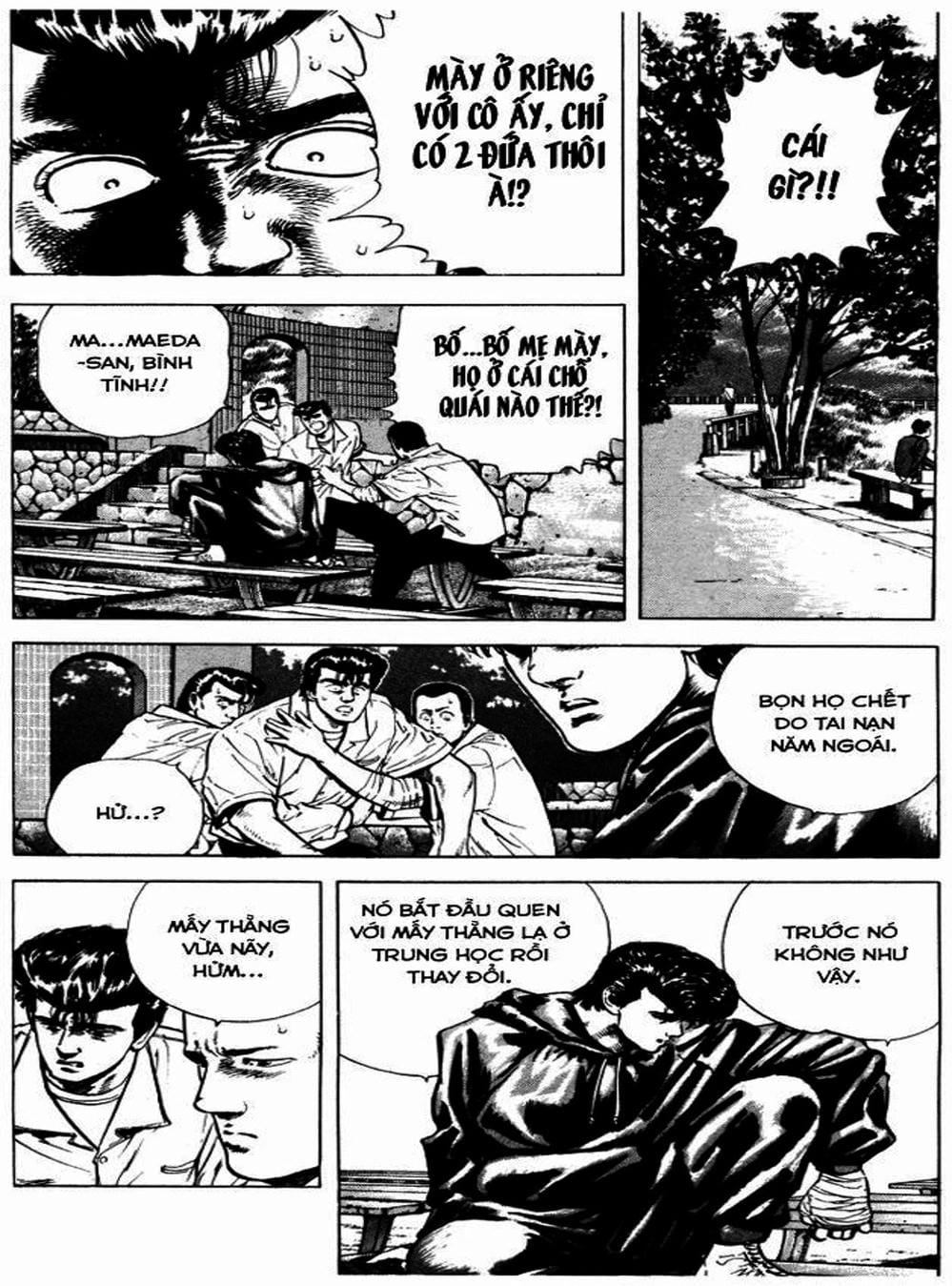 Truyện Tranh Gã Vô Dụng - Rokudenashi Blues trang 7