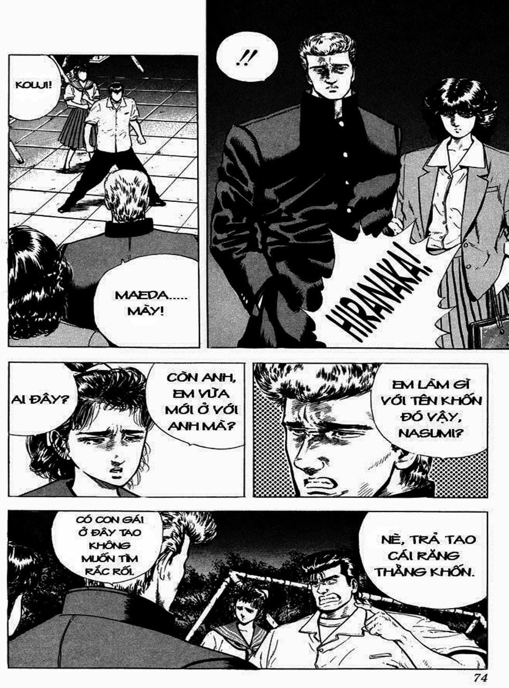 Truyện Tranh Gã Vô Dụng - Rokudenashi Blues trang 7