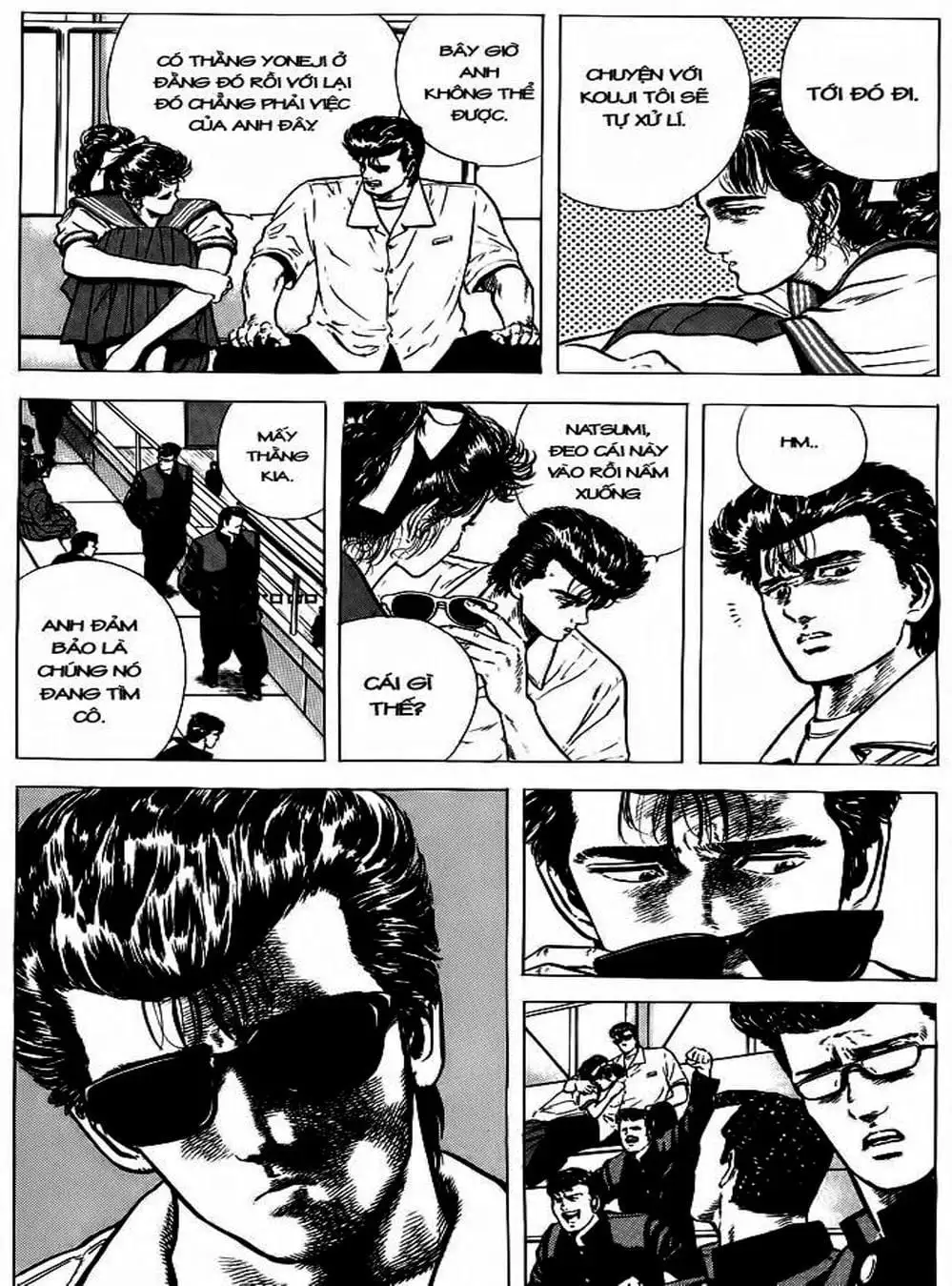 Truyện Tranh Gã Vô Dụng - Rokudenashi Blues trang 7