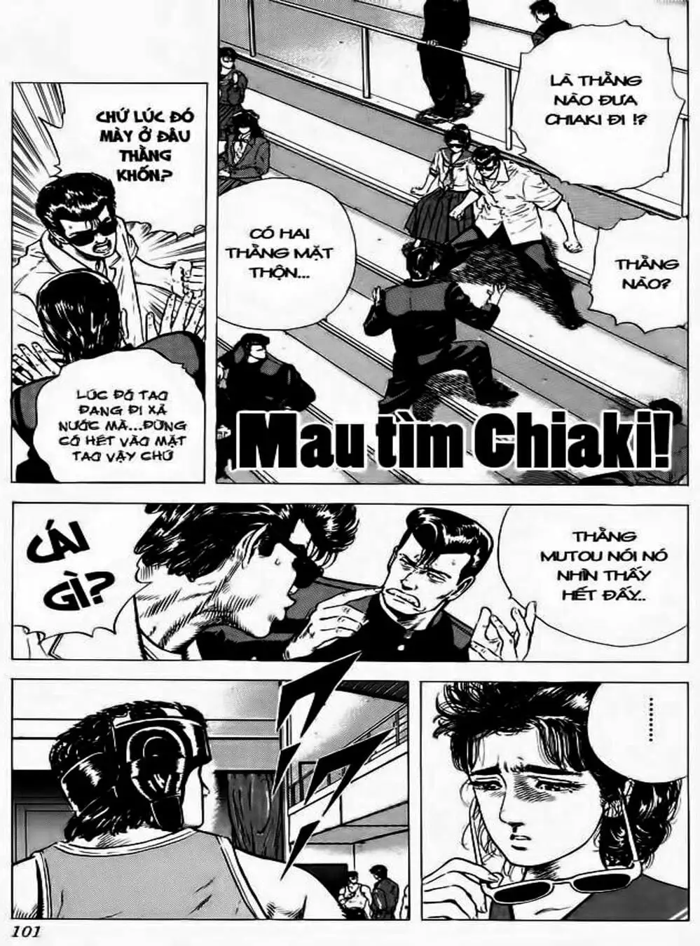 Truyện Tranh Gã Vô Dụng - Rokudenashi Blues trang 7