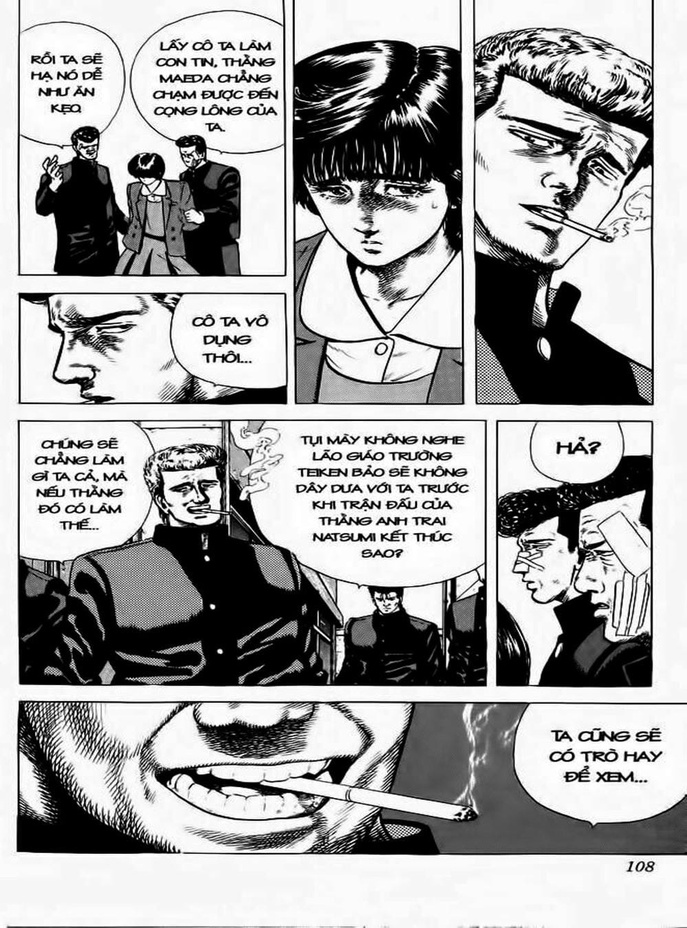 Truyện Tranh Gã Vô Dụng - Rokudenashi Blues trang 7