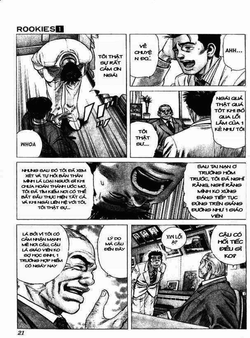 Truyện Tranh Những Chàng Tân Binh - Rookies trang 5