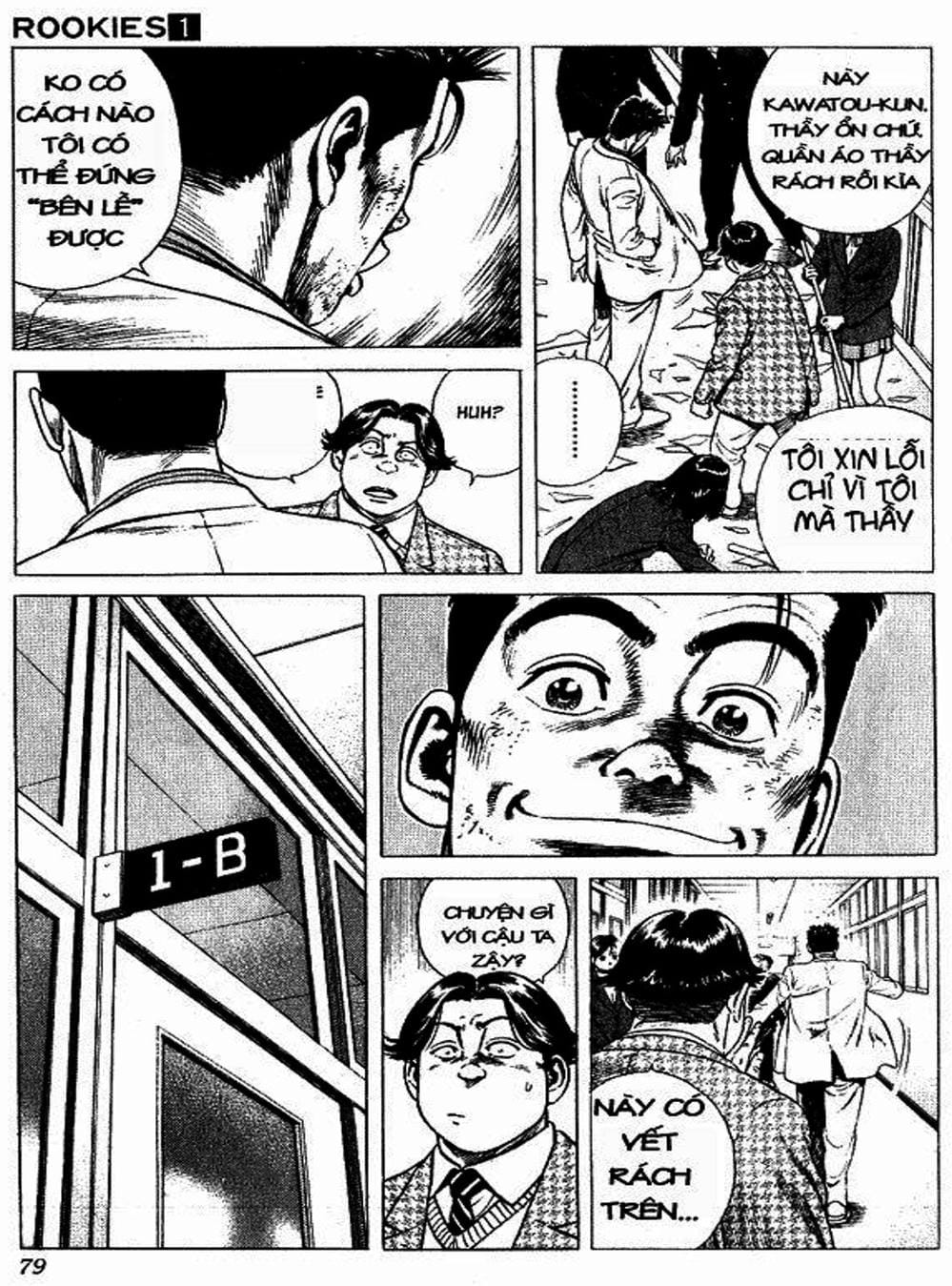 Truyện Tranh Những Chàng Tân Binh - Rookies trang 5