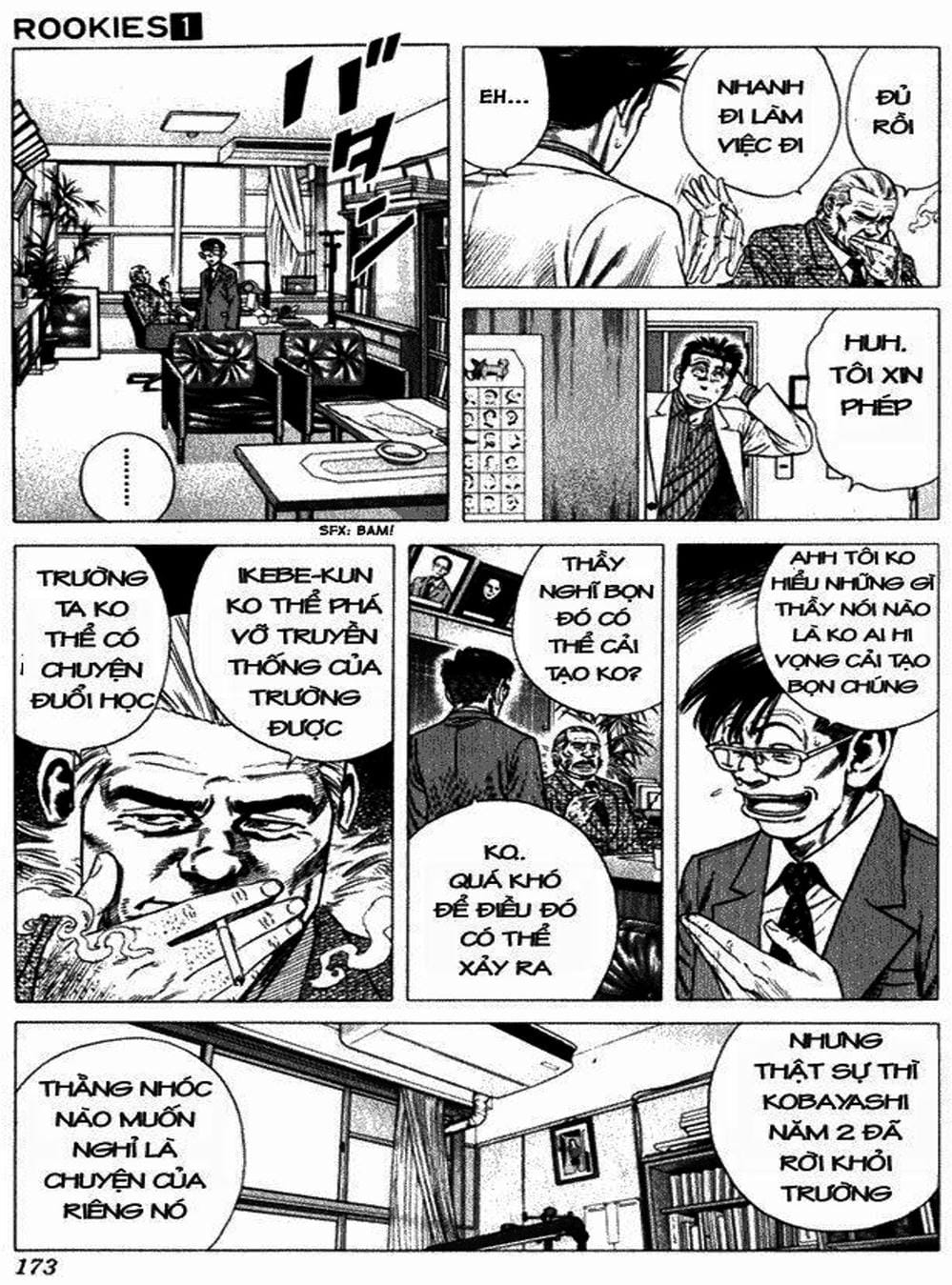 Truyện Tranh Những Chàng Tân Binh - Rookies trang 5