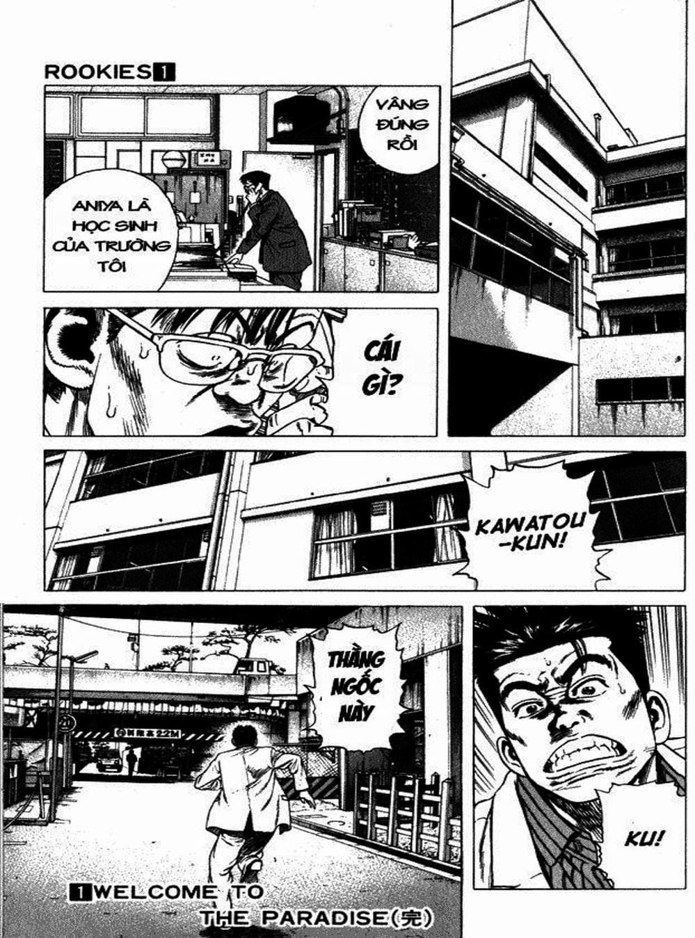 Truyện Tranh Những Chàng Tân Binh - Rookies trang 5