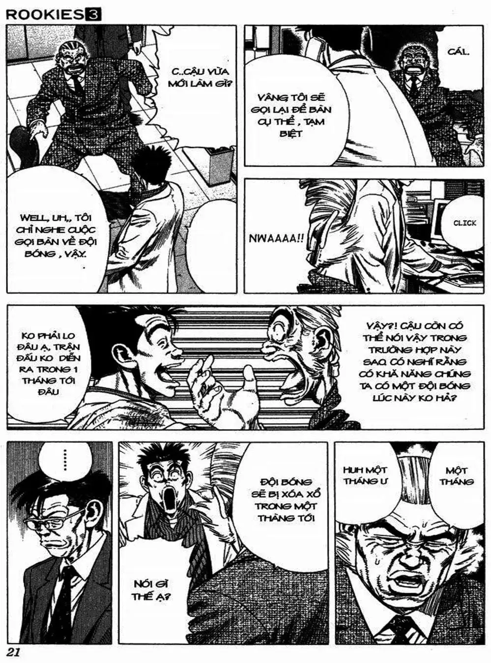 Truyện Tranh Những Chàng Tân Binh - Rookies trang 5