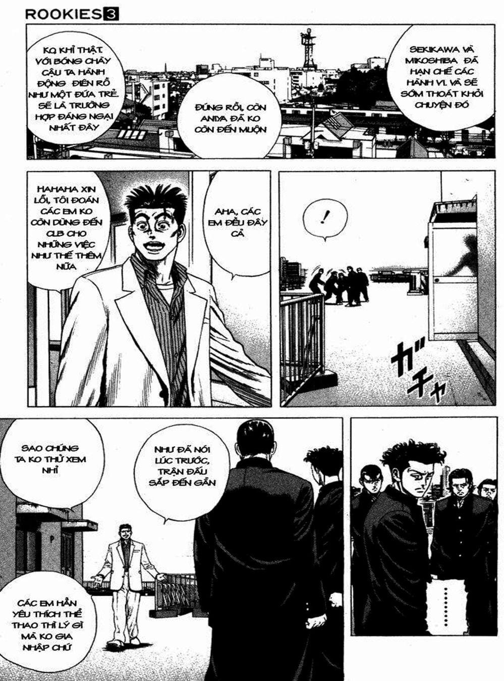 Truyện Tranh Những Chàng Tân Binh - Rookies trang 5
