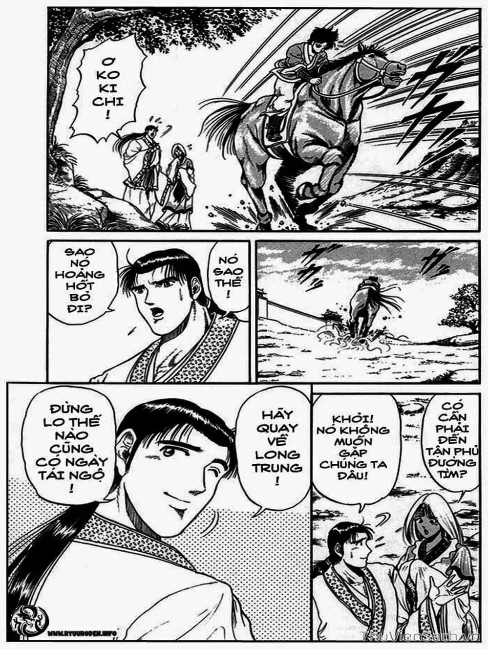 Truyện Tranh Chú Bé Rồng - Ryuuroden trang 5