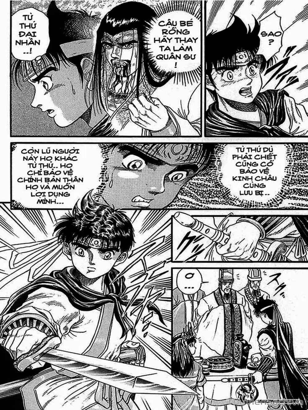 Truyện Tranh Chú Bé Rồng - Ryuuroden trang 5