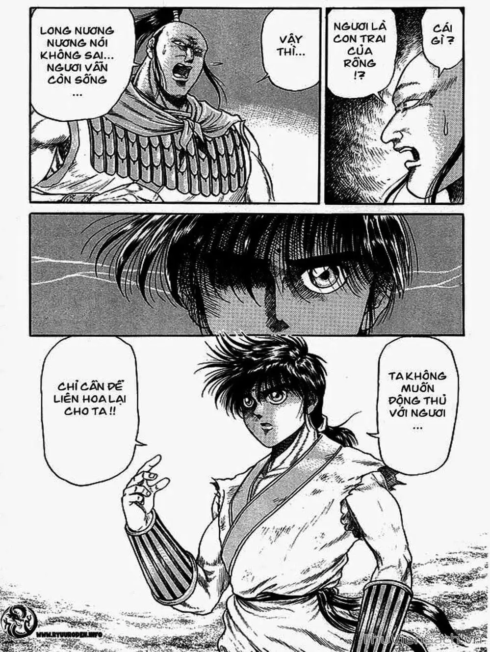 Truyện Tranh Chú Bé Rồng - Ryuuroden trang 5